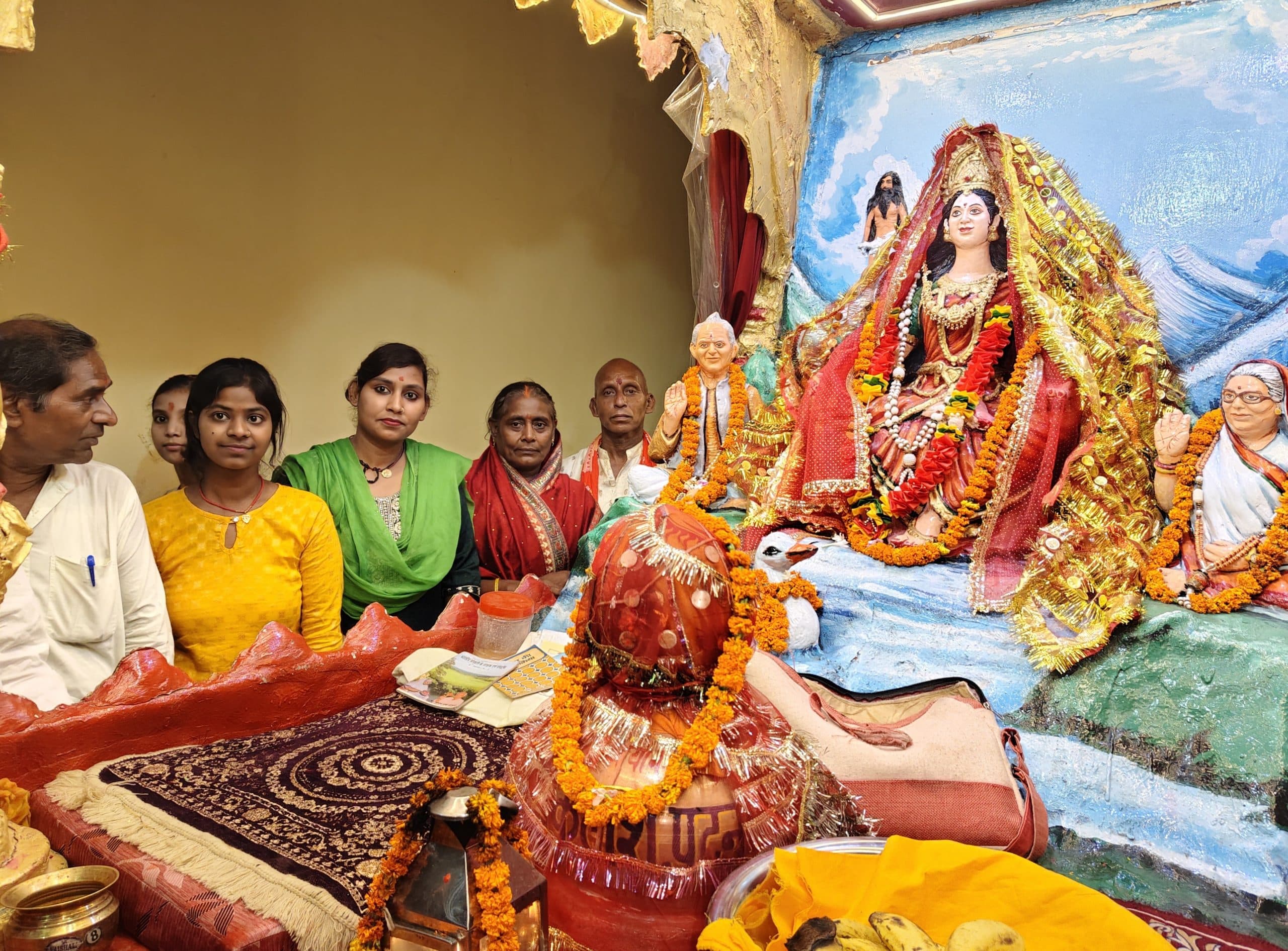 शांतिकुंज हरिद्वार से ज्योति रथ पहुंचा गुरुआ, हुआ स्वागत