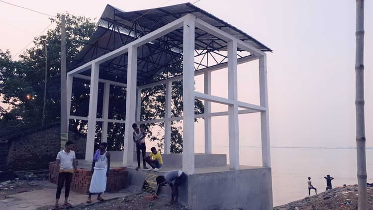 Bhagalpur news शवदाह गृह में घोटाला का आरोप, वीडियो वायरल