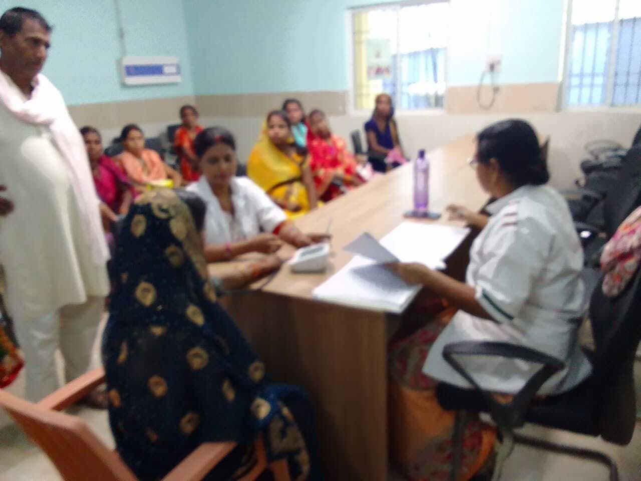 प्रधानमंत्री मातृत्व सुरक्षा योजना के तहत 72 मरीजों की हुई जांच