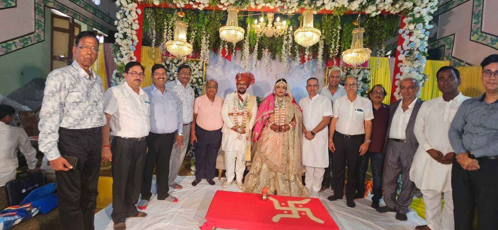 श्रेयांश व प्रेक्षा का वैवाहिक संस्कार संपन्न