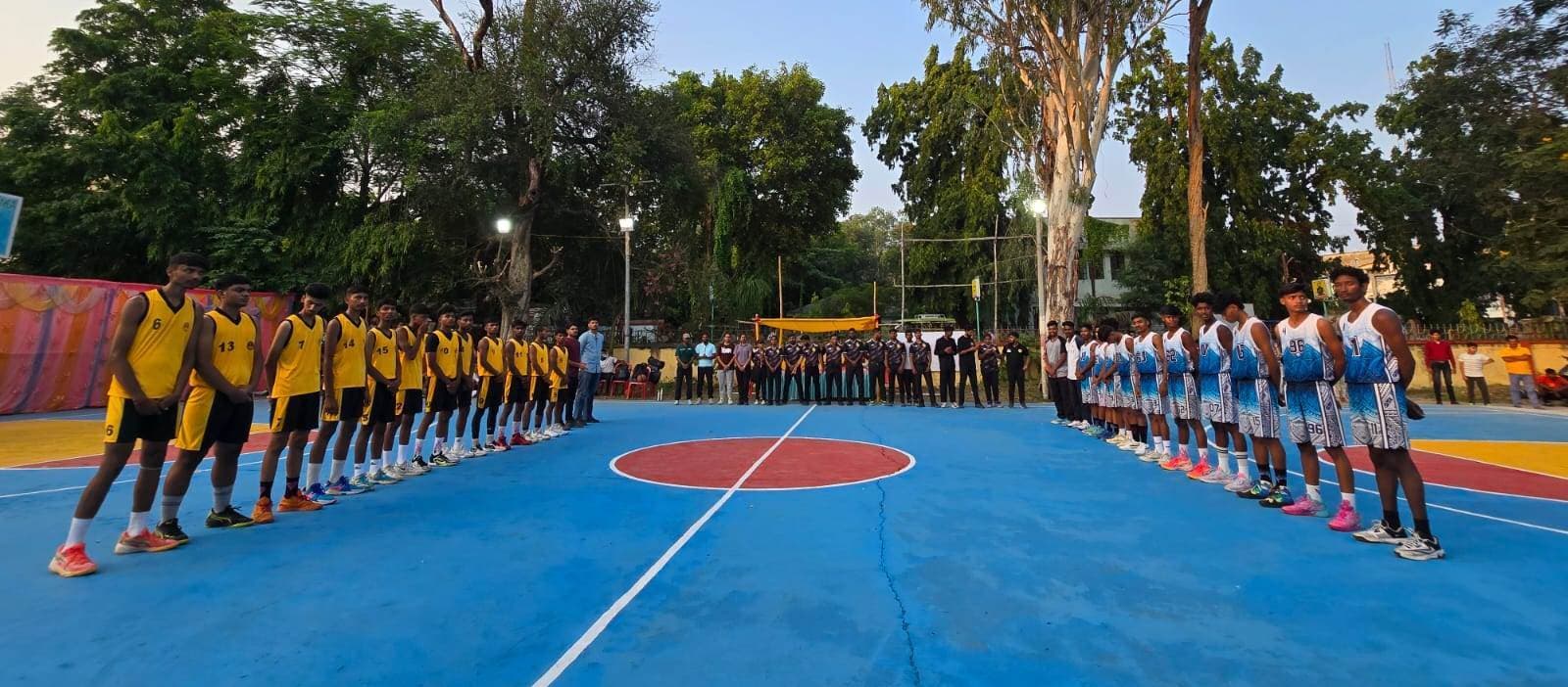 दुमका में 25वीं राज्यस्तरीय बास्केटबॉल प्रतियोगिता का आगाज