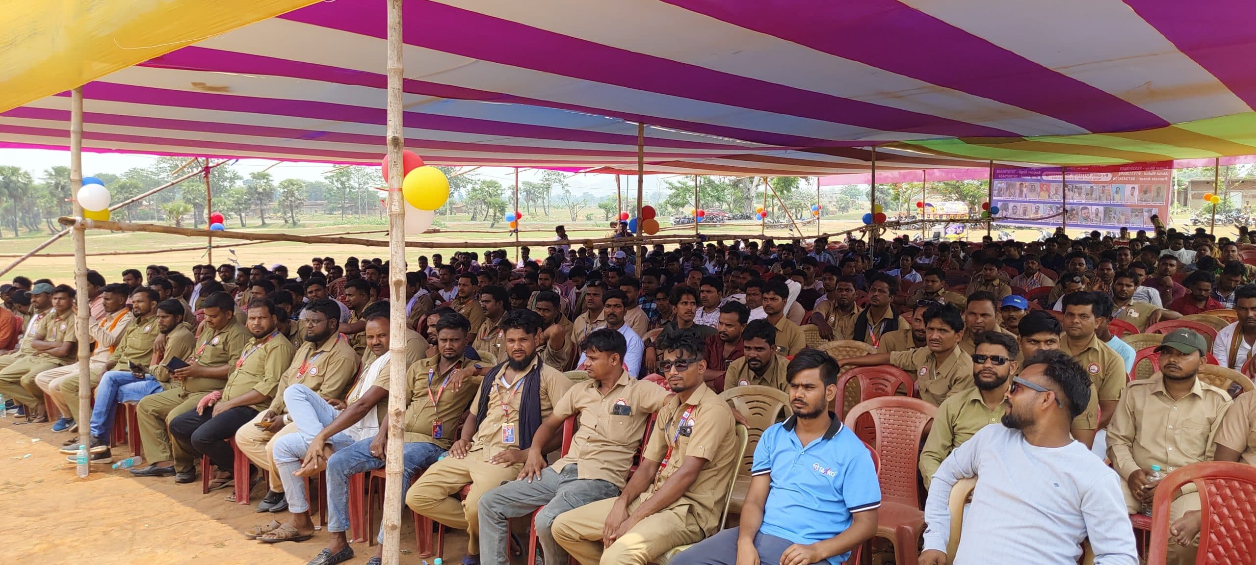 ड्राइवरों ने अपने हक और अधिकारों के लिए की चर्चा