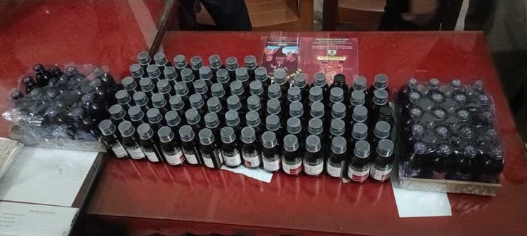 Bhagalpur news विदेशी शराब के साथ दो गिरफ्तार