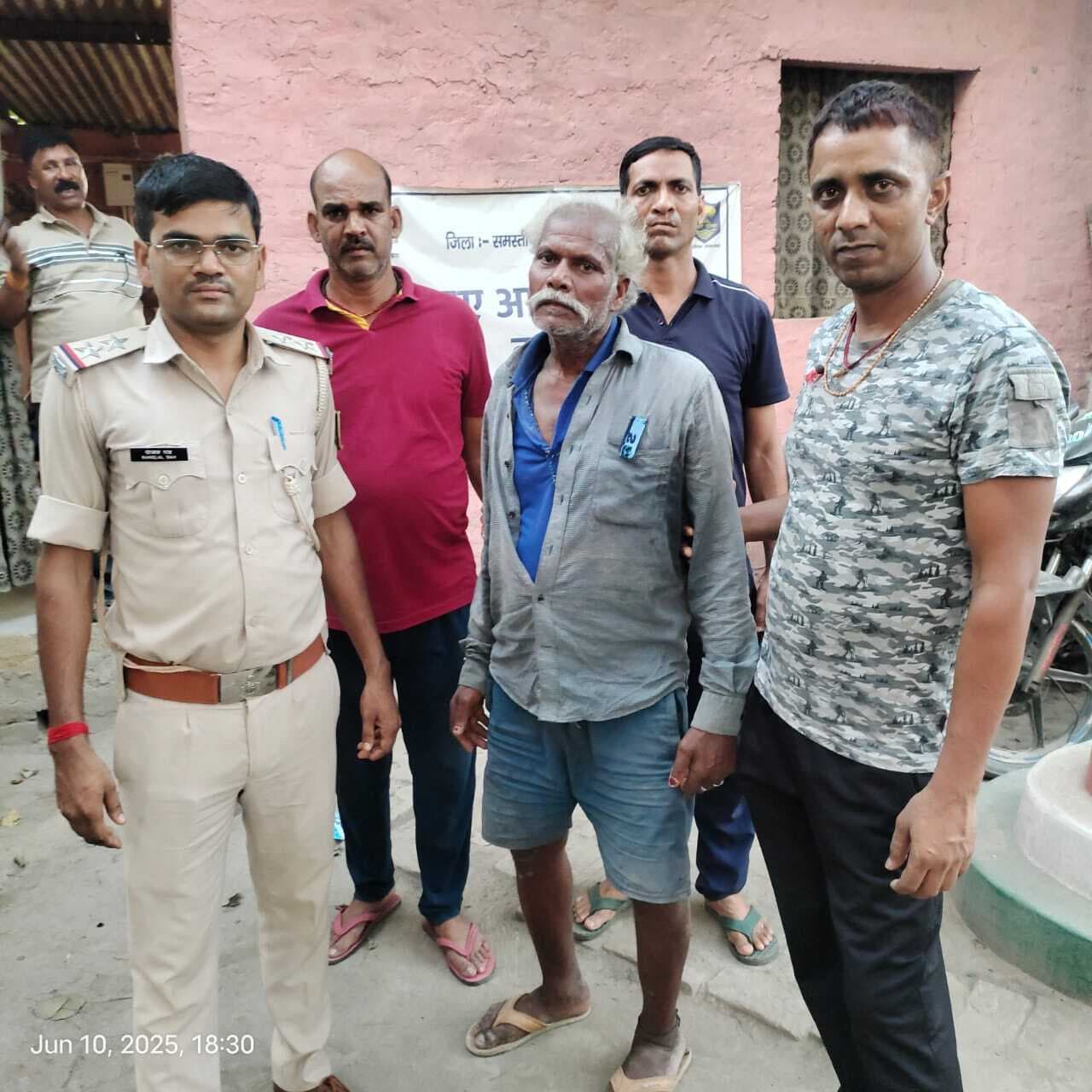 खंती से वार कर बेटे की हत्या करने वाला पिता जगन्नाथ गिरफ्तार