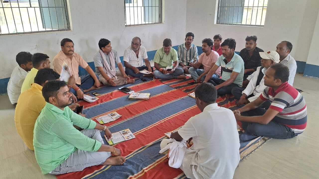 देवीपुर : भाजपा की विकसित भारत कार्यक्रम पर कार्यशाला आयोजित