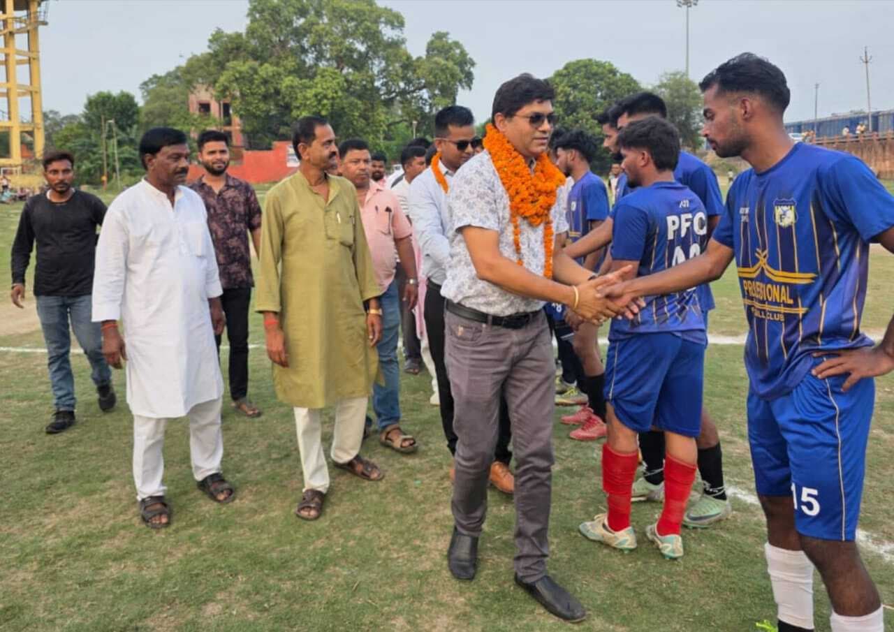 फुटबॉल टूर्नामेंट: उत्तर प्रदेश की टीम ने समस्तीपुर को 6-5 से हराया