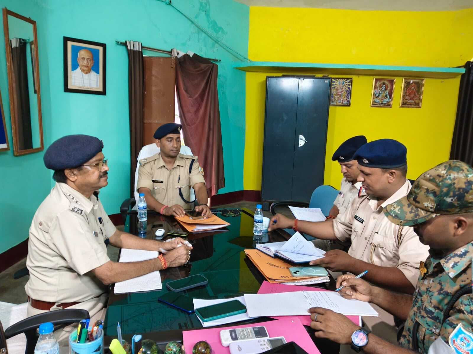 डीएसपी ने अपराध नियंत्रण को लेकर की क्राइम मीटिंग