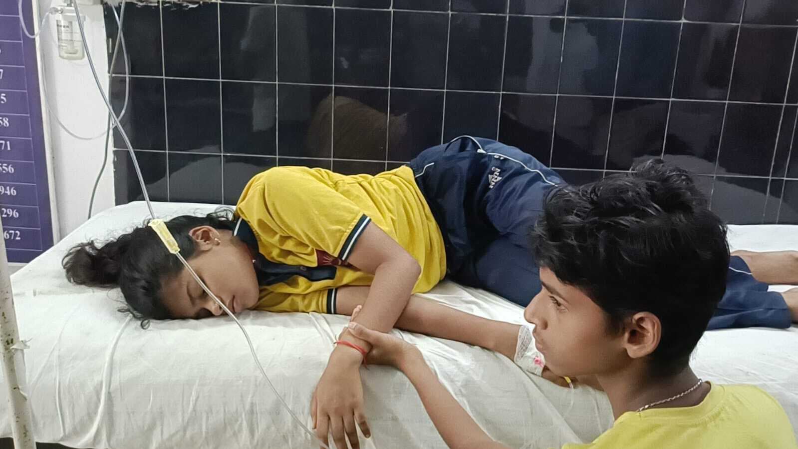 सेंट्रल स्कूल की छात्रा को स्कार्पियो ने मारी ठोकर