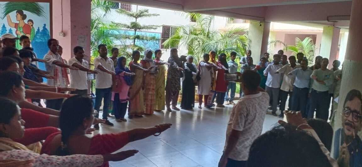 नशे के विरुद्ध प्रखंड स्तरीय कार्यक्रम