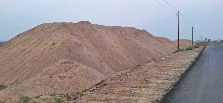 आज से चार महीने के लिए नदी से बालू उठाव बंद