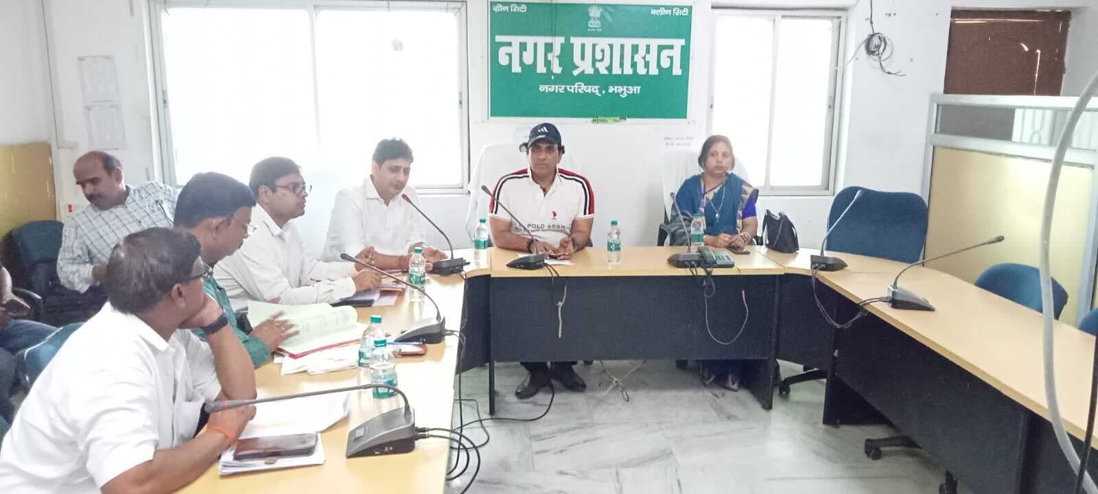 नगर पर्षद भभुआ ने जनसंवाद के माध्यम से चयनित 63 योजनाओं को दी मंजूरी