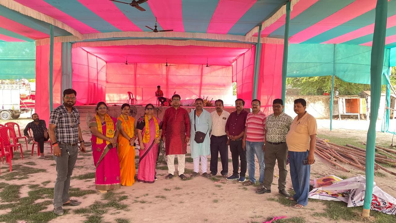 Motihari: नससिंह बाबा मठ प्रांगण में चित्रगुप्त कथा आज