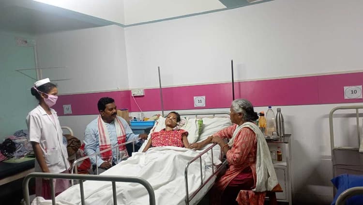 इलाजरत महिला ने लगायी पोर्ट ब्लेयर पहुंचाने की गुहार