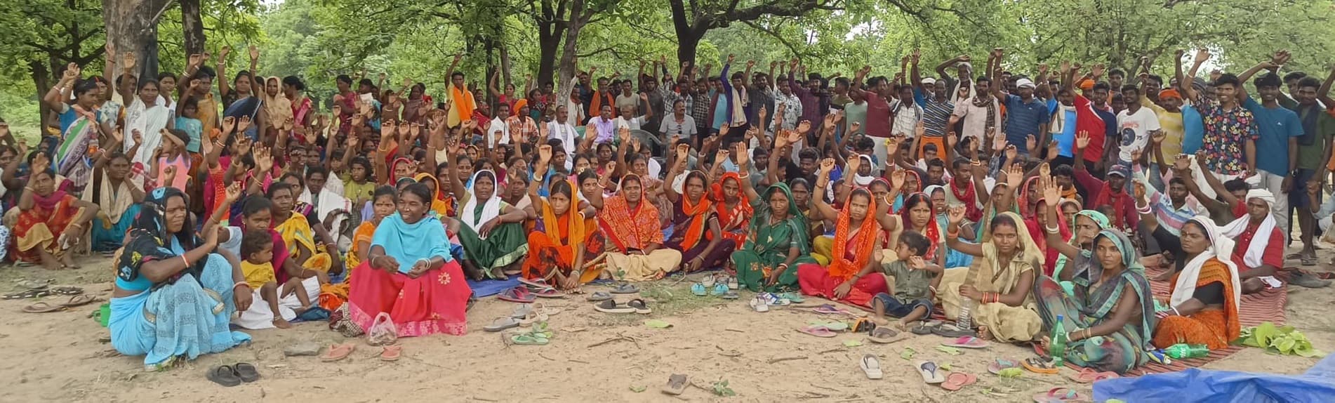 खदान विस्तारीकरण के एनओसी के विरोध में उतरे ग्रामीण