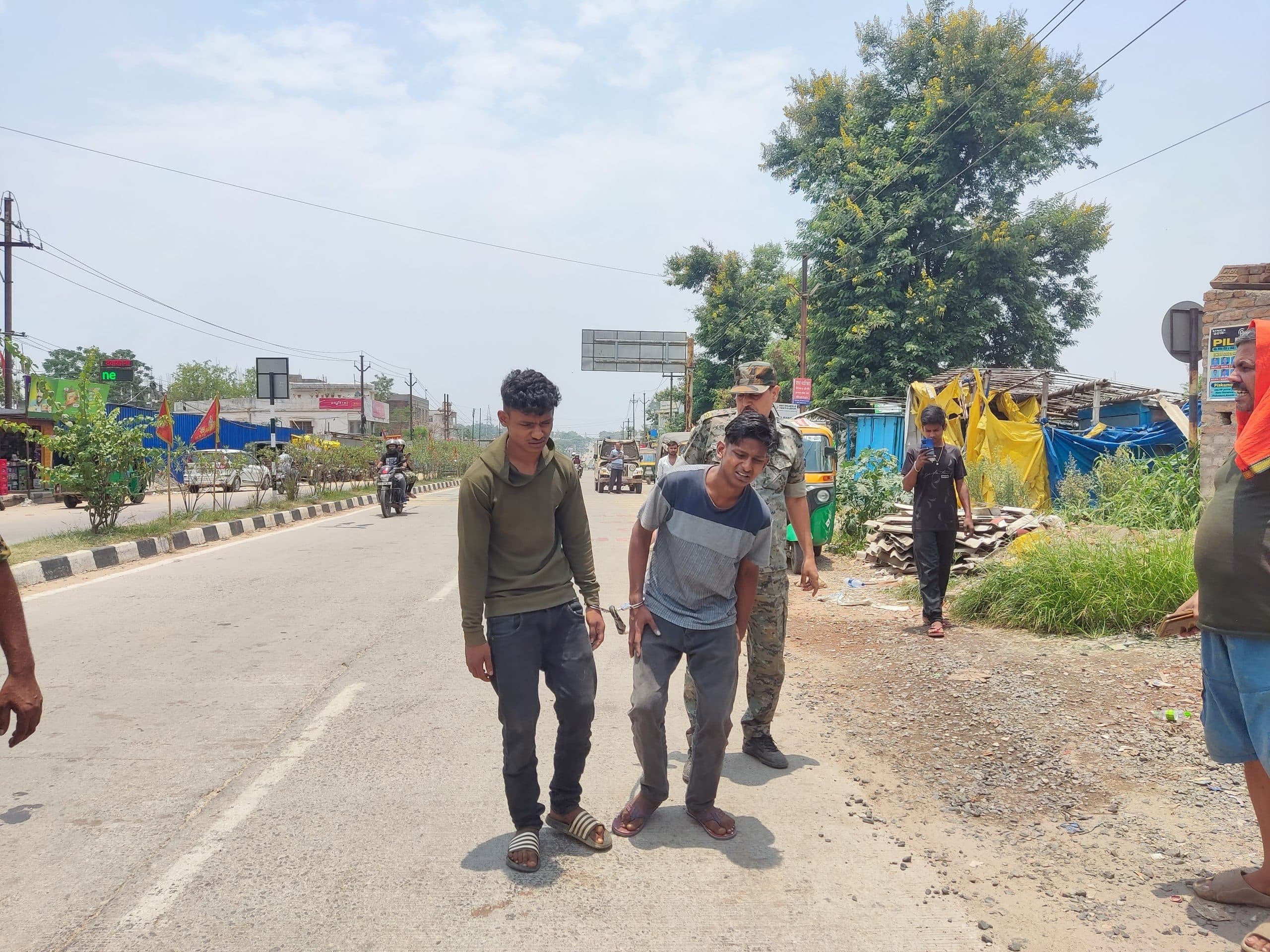 होमगार्ड जवान पर हमले का दो आरोपी गिरफ्तार, जेल