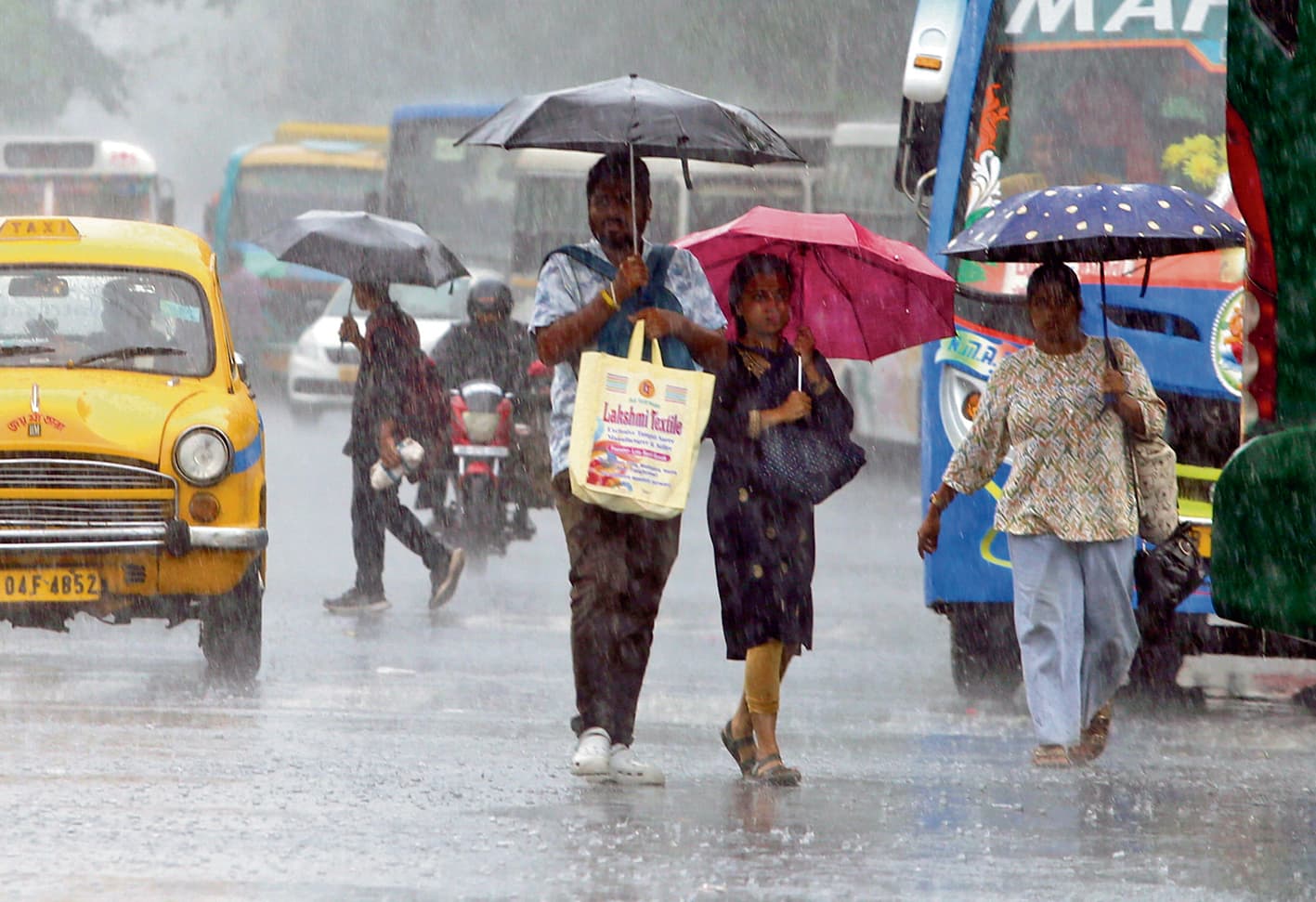 दक्षिण बंगाल में दो से तीन दिनों में माॅनसून, भारी बारिश की चेतावनी