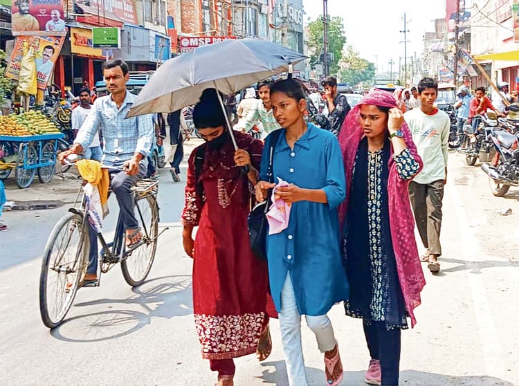 Gopalganj News : पुरवा हवा के जोर पकड़ते ही नरम पड़े सूर्यदेव, 3.7 डिग्री गिरा दिन का पारा