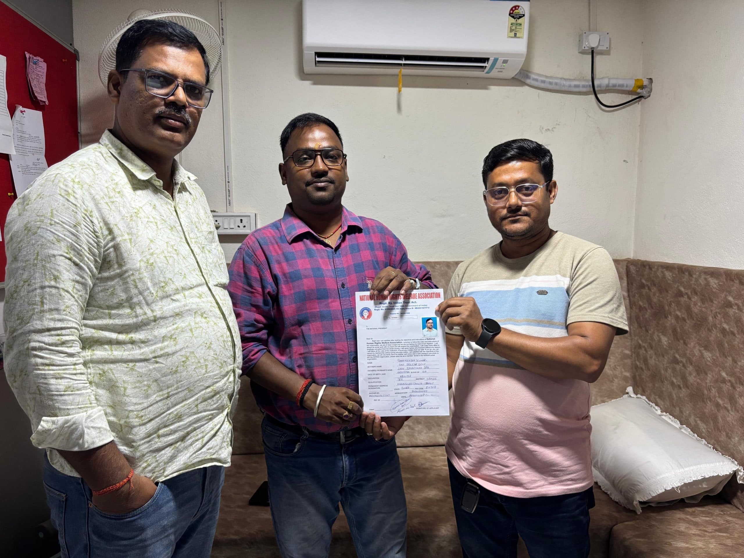 धर्मेंद्र बने जमुई जिला मीडिया प्रभारी