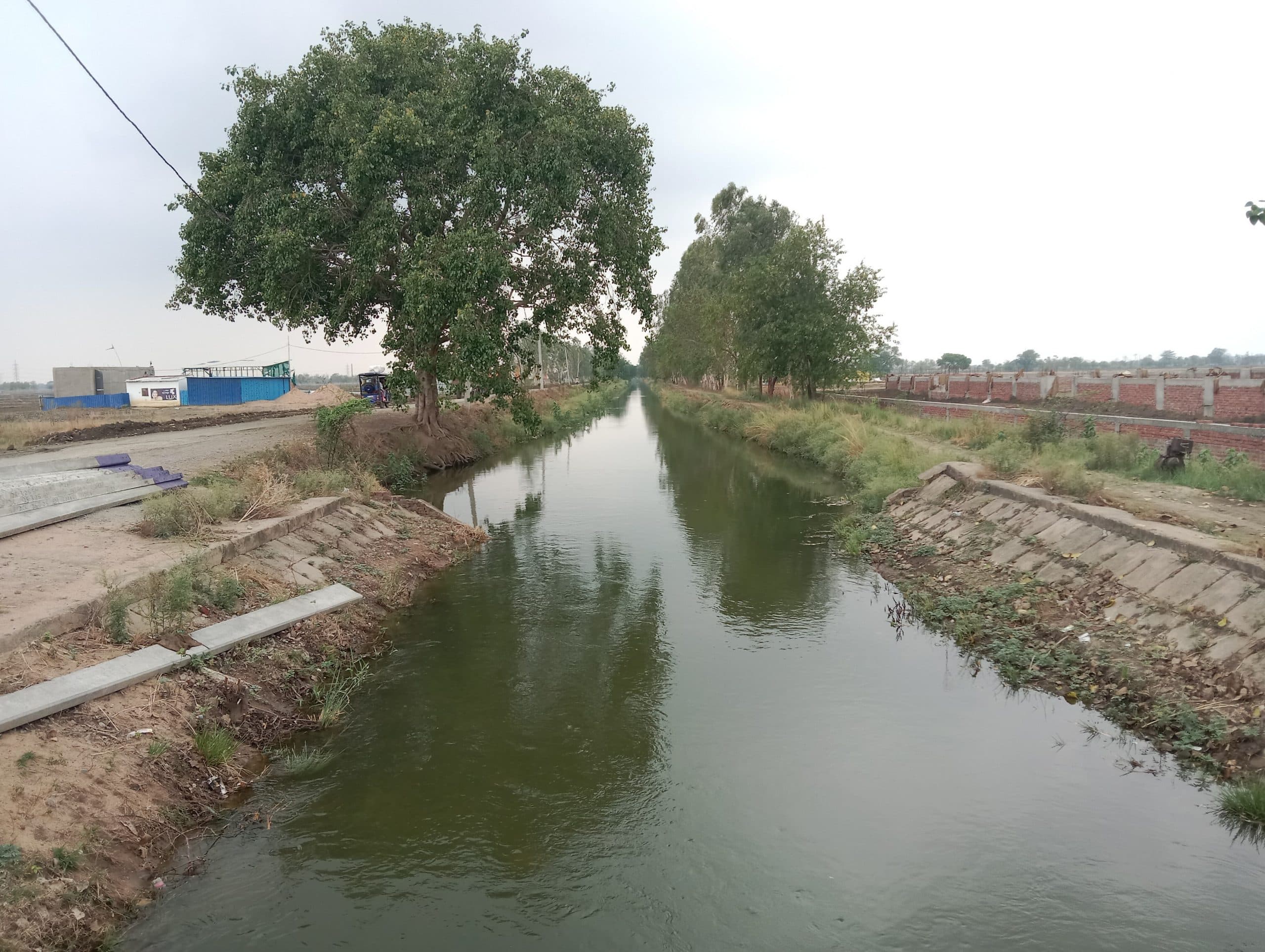 दुर्गावती मुख्य नहर में समय पर छोड़ा गया पानी