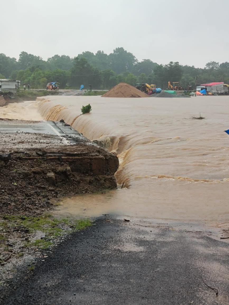 लगातार बारिश से जन-जीवन प्रभावित, नदी-तालाब हुए लबालब