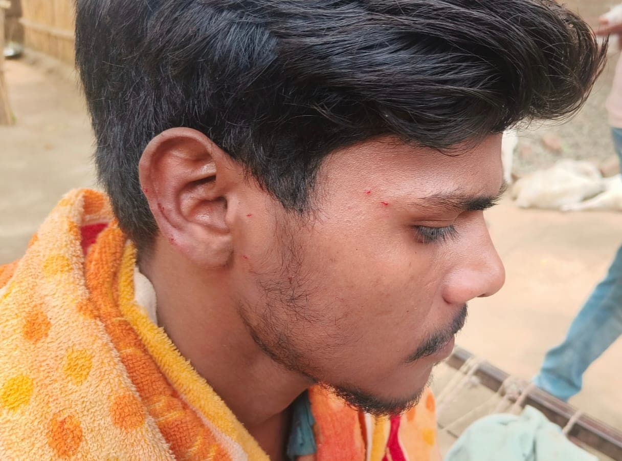 पत्नी को लेकर जा रहा था सूरत, बीच रास्ते में प्रेमी ने रोक कर पति को मारी गोली