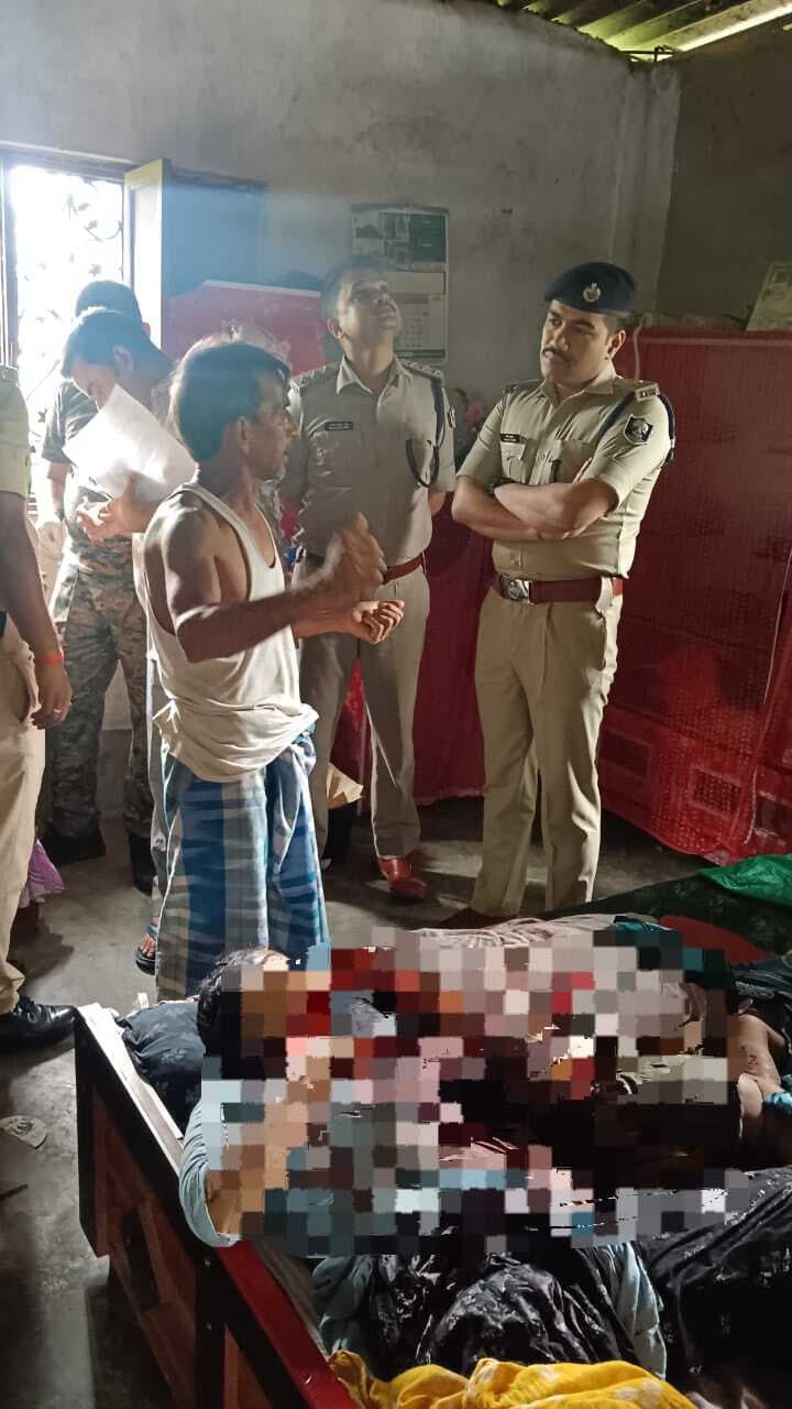 गला रेतकर मां-बेटी की हत्या, जांच में जुटी पुलिस