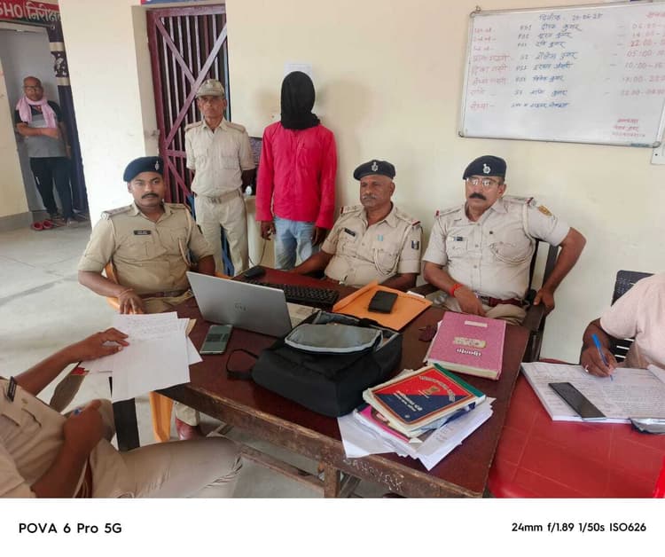 लूट कांड के आरोपित को पुलिस ने किया गिरफ्तार