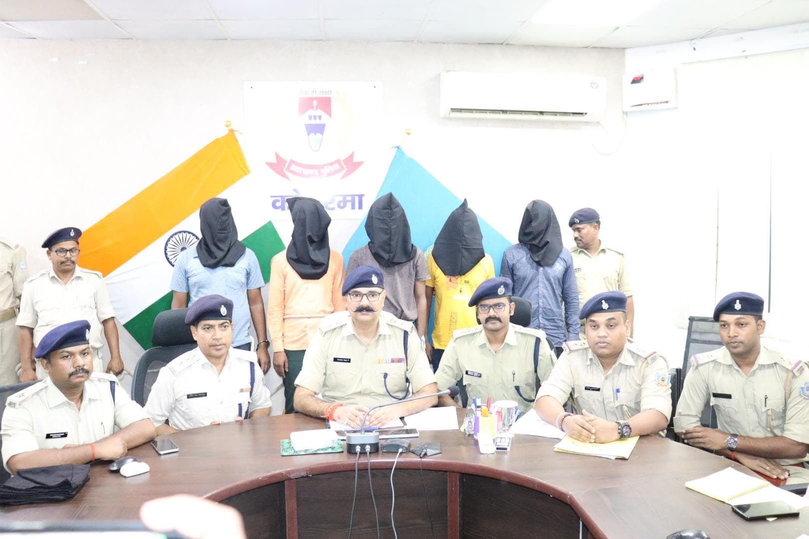 रजौली से चार अपराधी गिरफ्तार