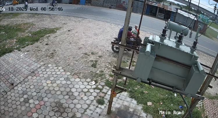 चैन छीनने के दौरान महिला गिरकर हुई घायल