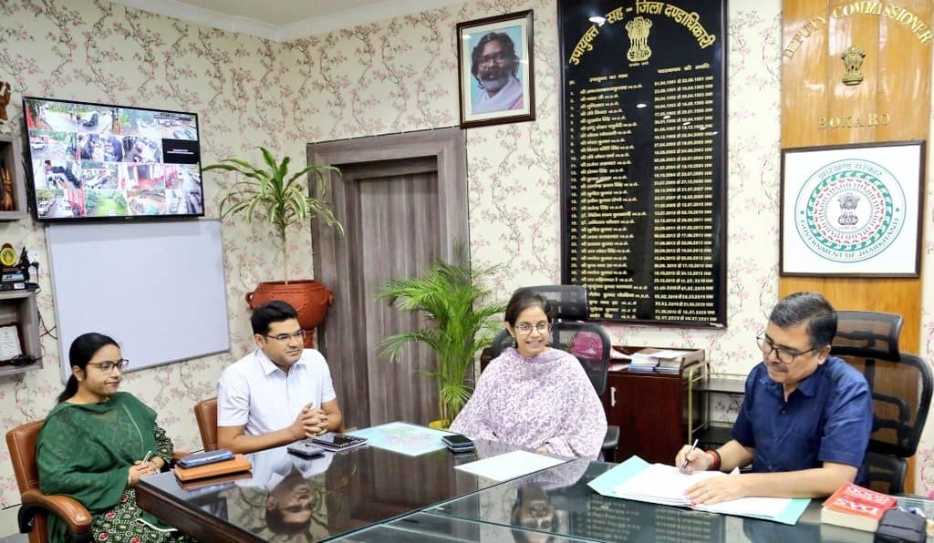 Bokaro News : विकास व योजनाओं के क्रियान्वयन पर होगा फोकस : शताब्दी मजूमदार