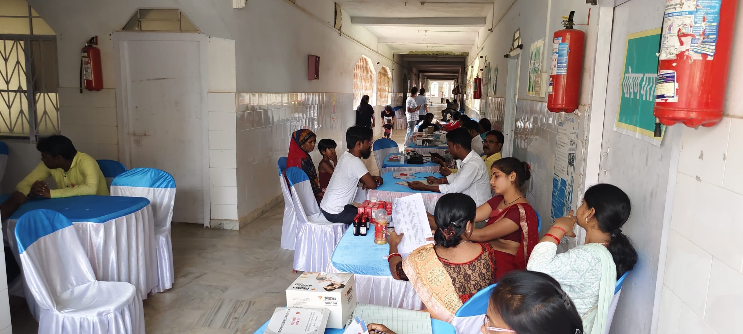 Deoghar news : आयुष्मान आरोग्य स्वास्थ्य मेला में 102 मरीजों का हुआ इलाज