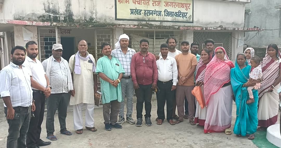 जगरनाथपुर में पंचायत स्तरीय बाल संरक्षण समिति की हुई बैठक