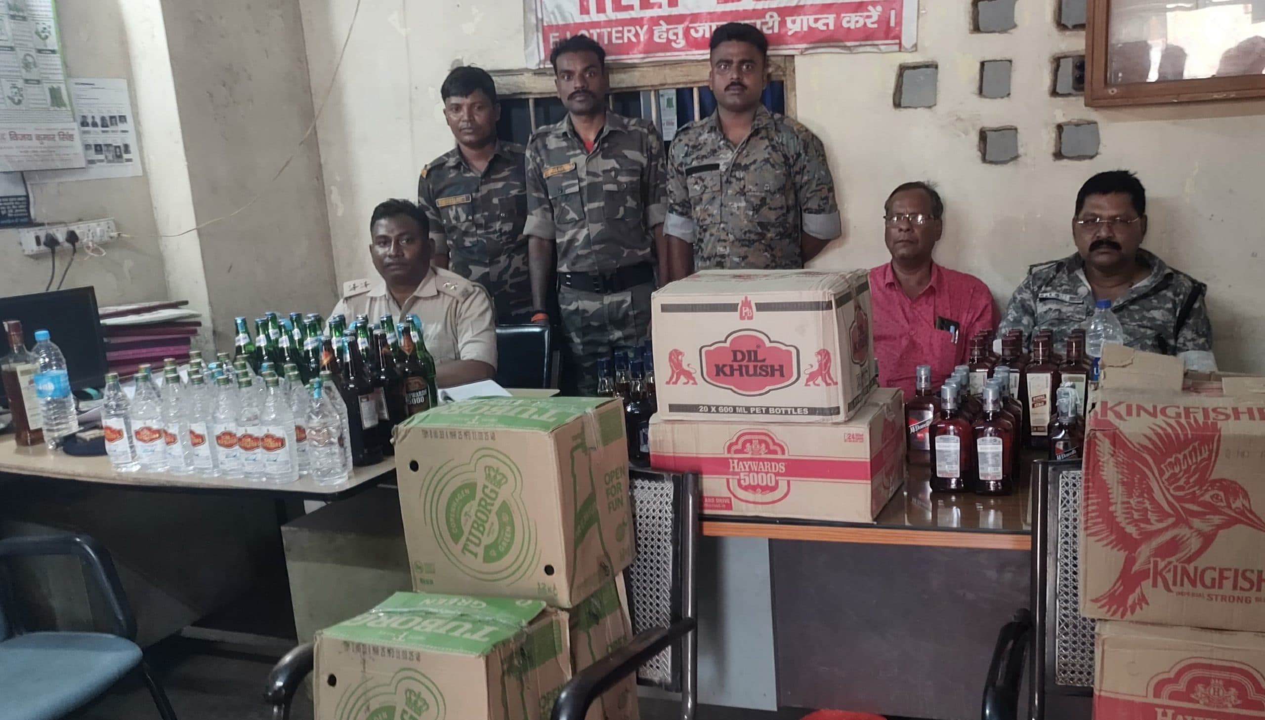 Bokaro News : उत्पाद विभाग ने तीन माह में एक करोड़ से अधिक के विदेशी व देसी शराब किया जब्त