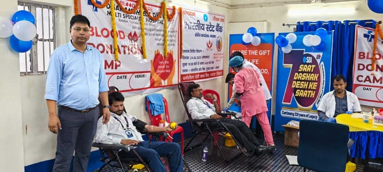 शिविर में 35 यूनिट रक्त संग्रह