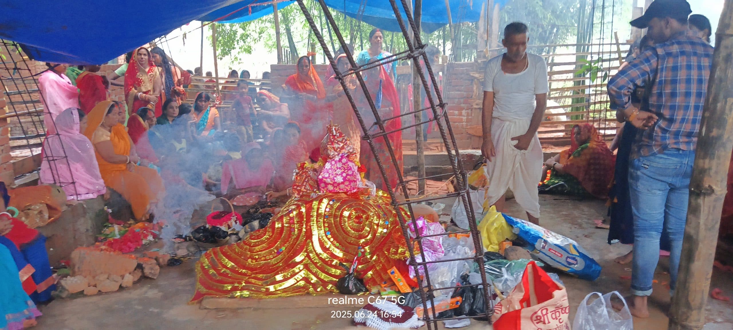 मां जोगिनी की वार्षिक पूजा भक्ति भाव व वैदिक रीति-रिवाज से की गयी