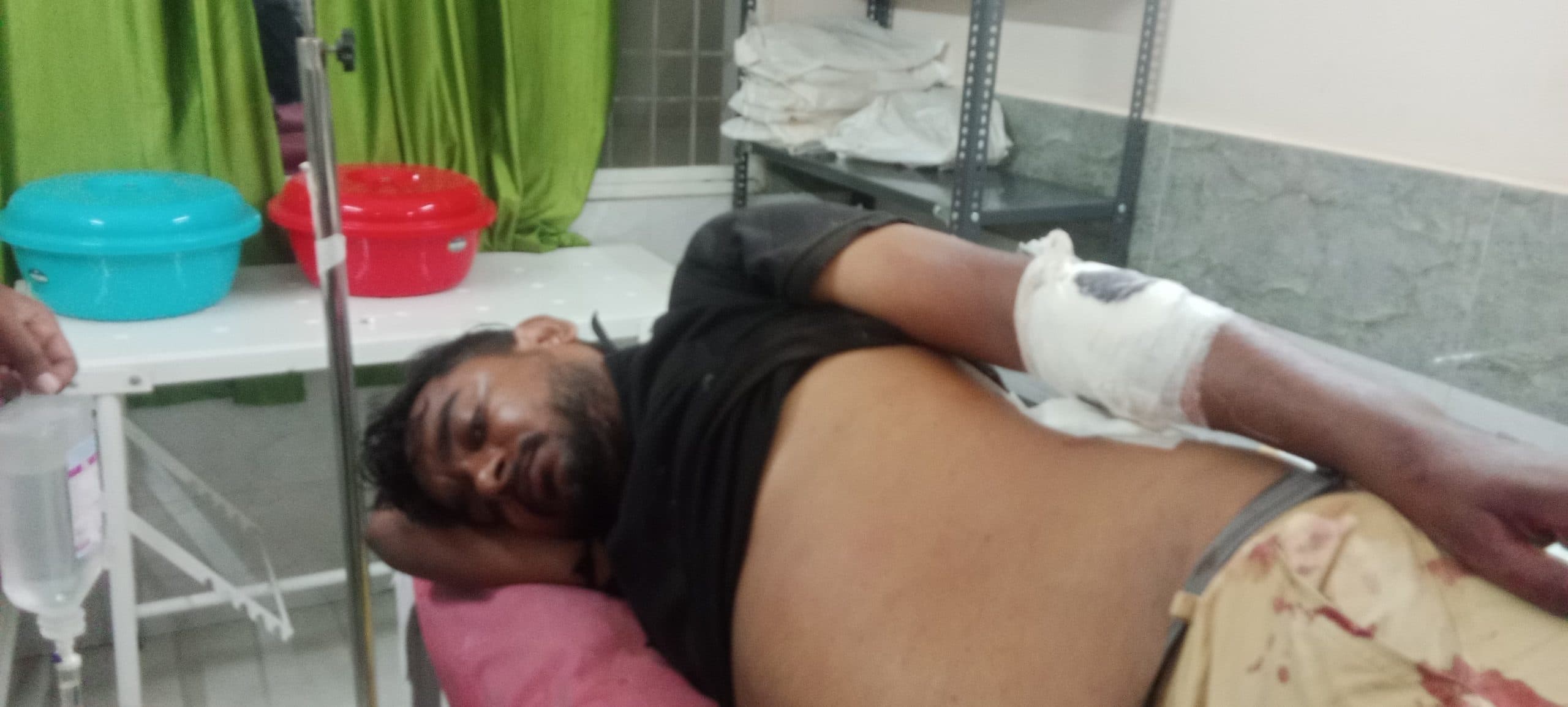 बदमाशों ने जमीन कारोबारी को गोली मार किया जख्मी