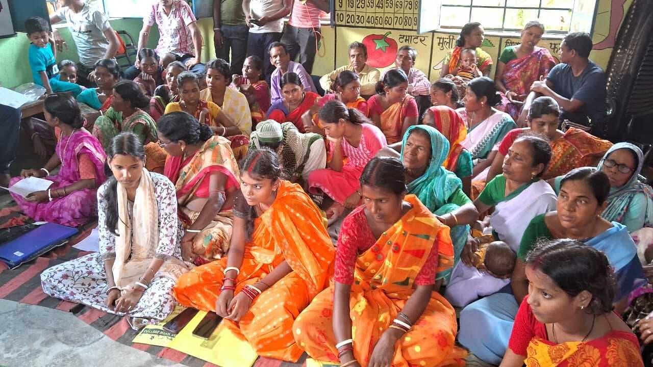 प्रसादपुर में रूपाली महतो बनी आंगनबाड़ी सेविका