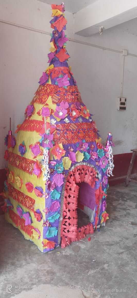 नाला प्रखंड में भगवान जगन्नाथ की रथयात्रा आज, तैयारी पूरी