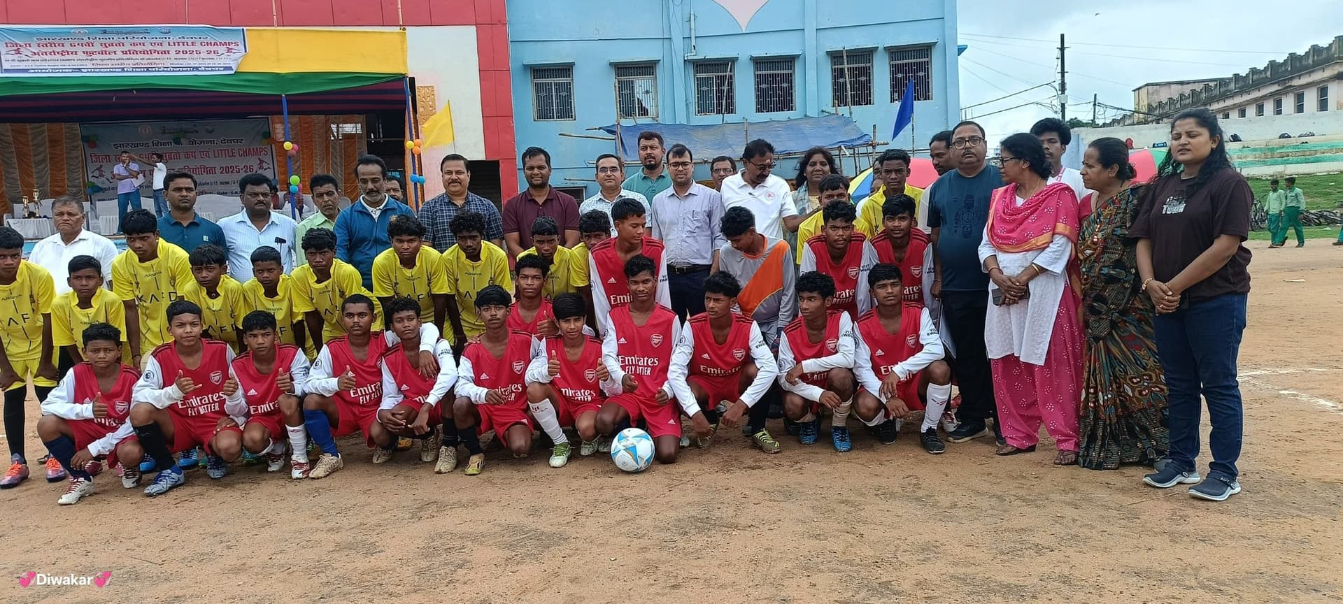 Deoghar news : सडेन डेथ नियम से देवघर की टीम ने मोहनपुर को 3-2 से हराया