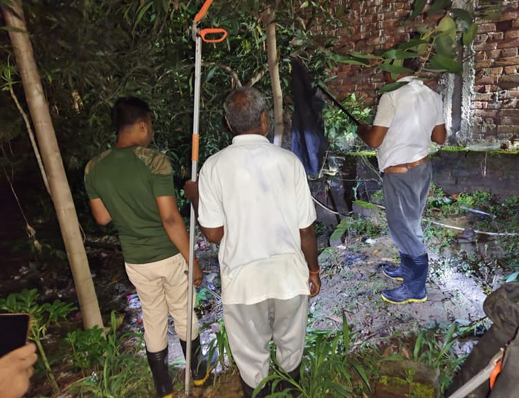 सांप की तलाश में खाक छान रही वन विभाग की टीम, लोग भयभीत