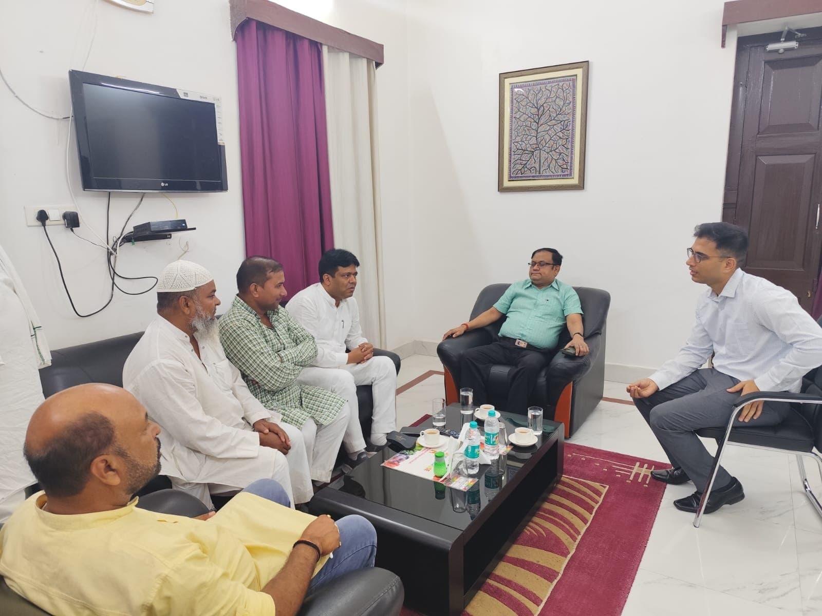 Motihari: भारत माला परियोजना में किसानों की समस्याओं का शीघ्र होगा निराकरण