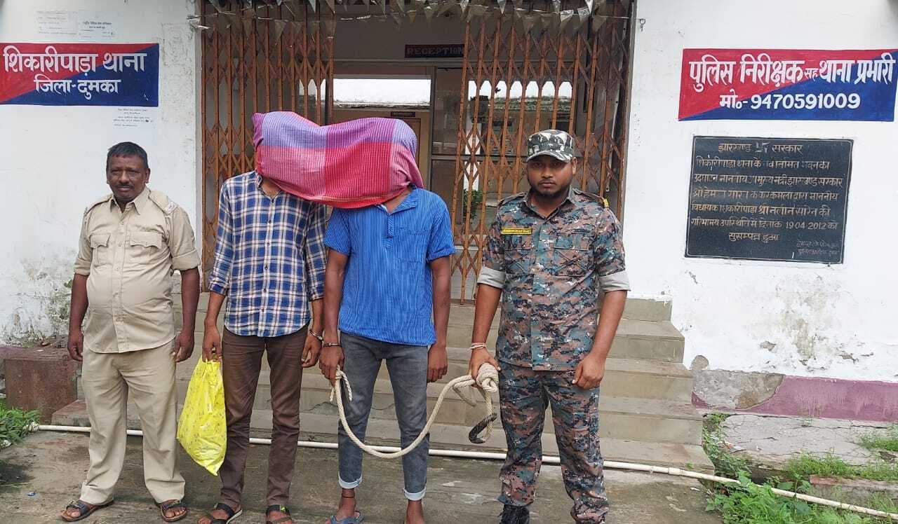 अलग-अलग कांडों में फरार दो आरोपी गिरफ्तार, जेल