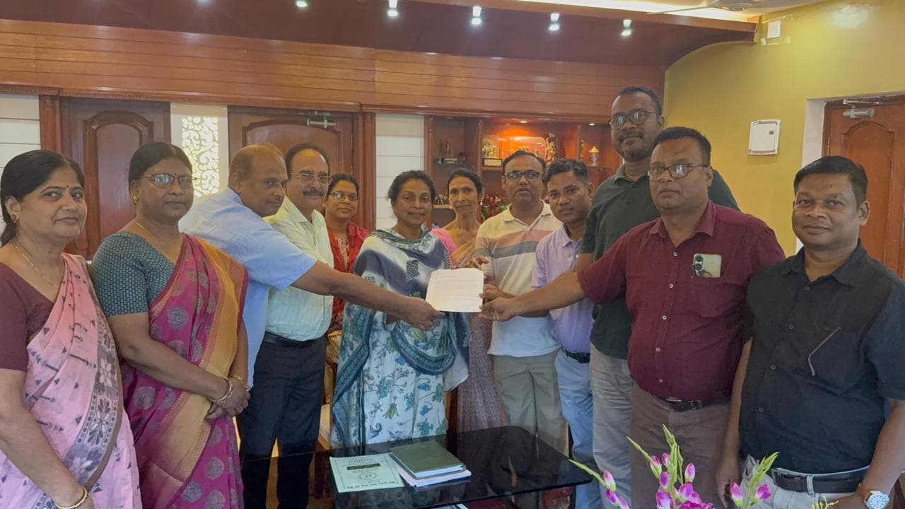 एसकेएमयू शिक्षकों का प्रतिनिधिमंडल ने विधायक के समक्ष रखी परेशानी