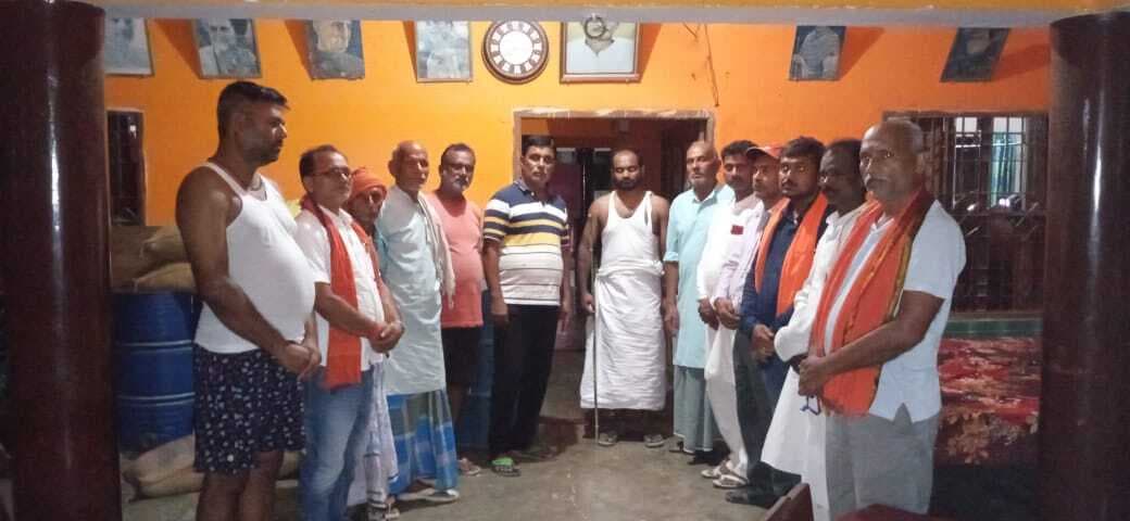 किसान मोर्चा के पूर्व मंडल अध्यक्ष के निधन पर जताया शोक