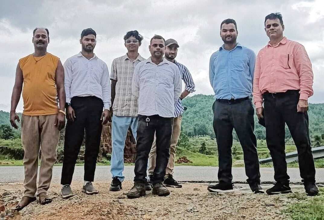 पीएचइडी के एसडीओ ने हर घर जल योजना के कार्य का किया निरीक्षण