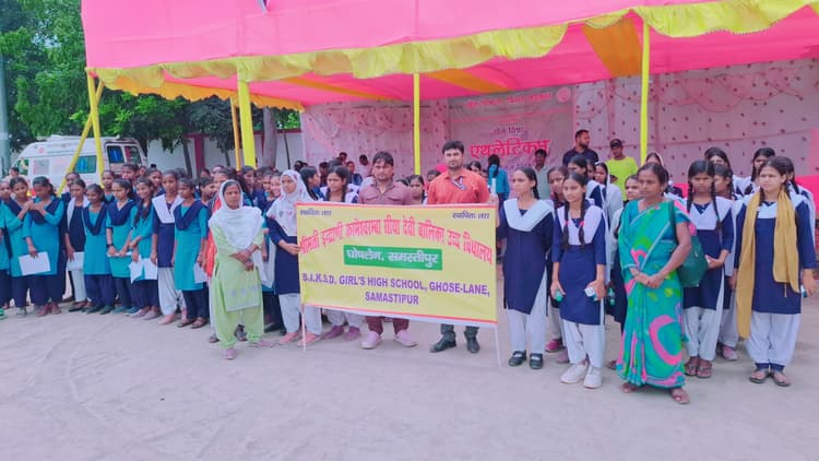 Samastipur News:एकलव्य आवासीय प्रशिक्षण केंद्र के चयन ट्रायल के दूसरे दिन 225 खिलाड़ियों ने लिया भाग