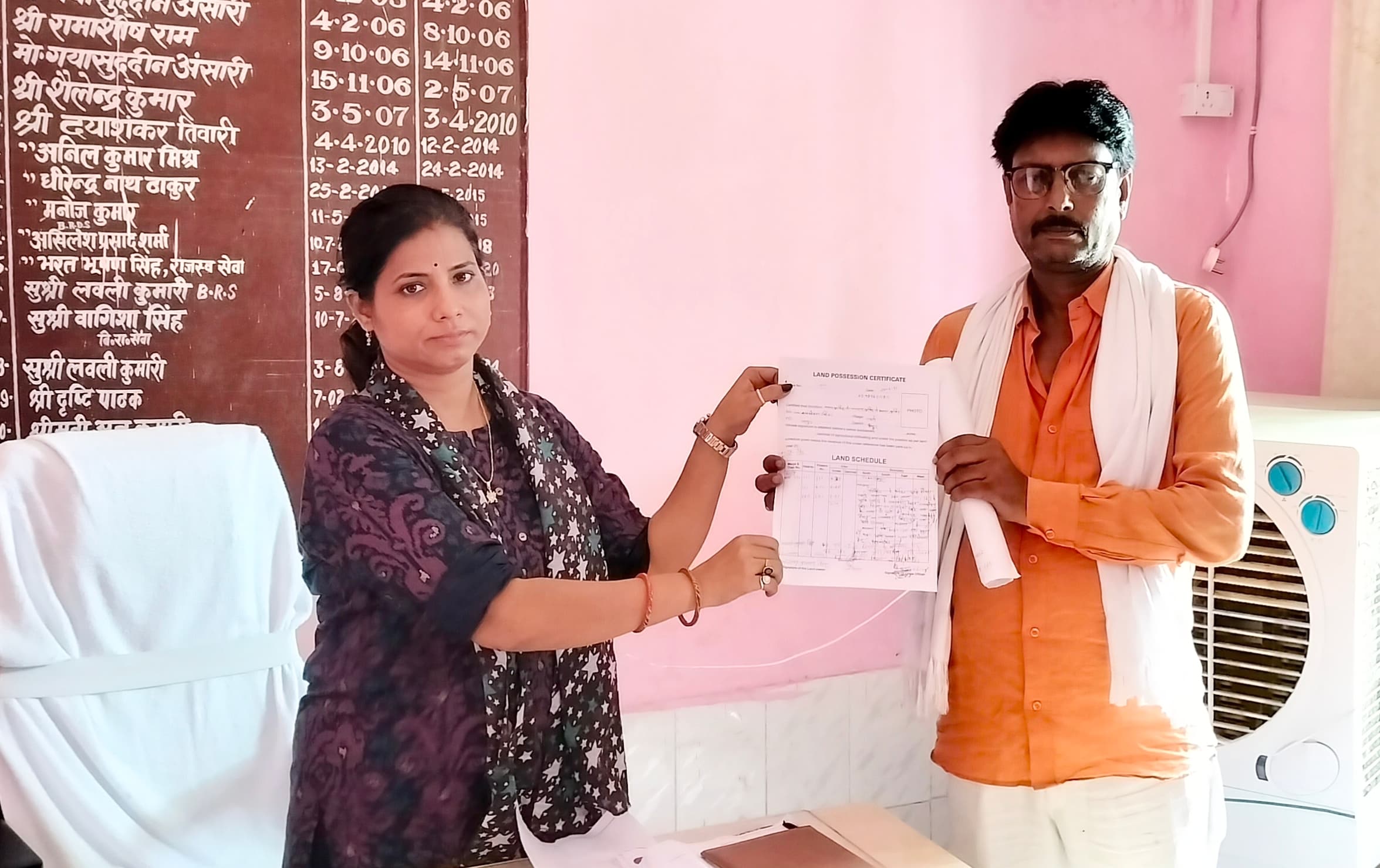 किसानों का एलपीसी व वंशावली बनवाने के लिए लगा कैंप