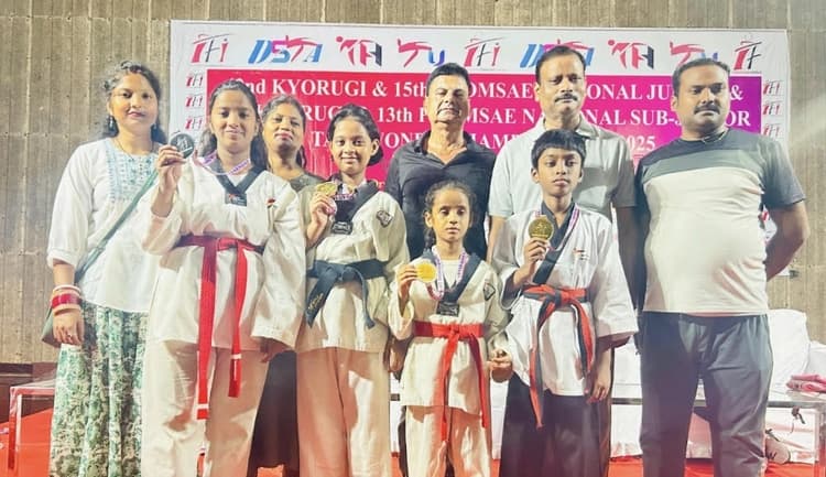 East singhbhum taikwando : जिले के चार खिलाड़ियों ने राष्ट्रीय ताइक्वांडो प्रतियोगिता में जीते पदक