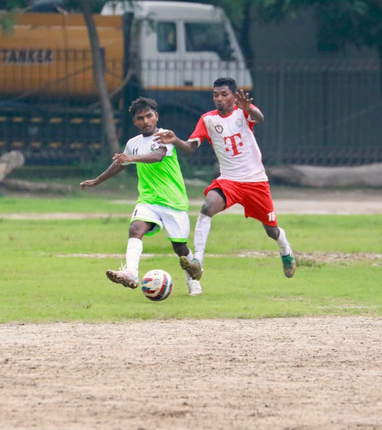 Jsa a division league : आदिवासी ऋतुई गोंडाई क्लब 5-0 से विजयी