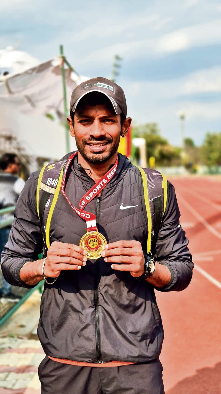 बेगूसराय के सन्नी ने इंडियन ओपन एथलेटिक्स में जीता रजत